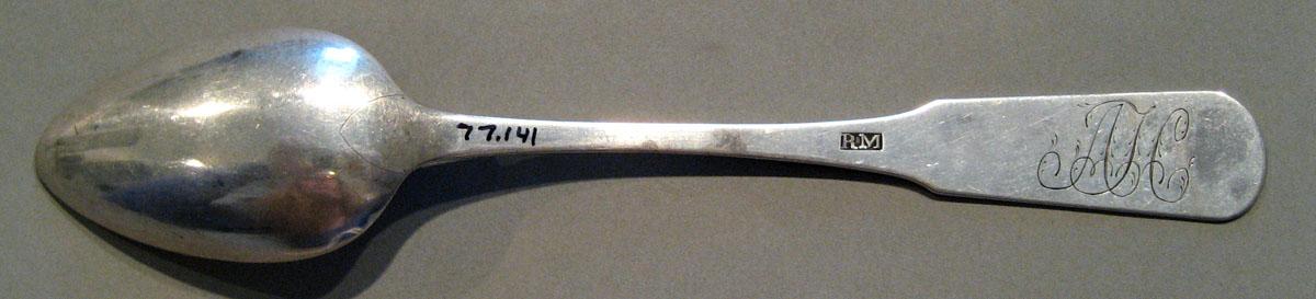 1998.0004.407.002 Silver Spoon underside