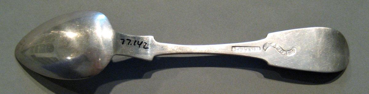 1998.0004.408 Silver Spoon underside