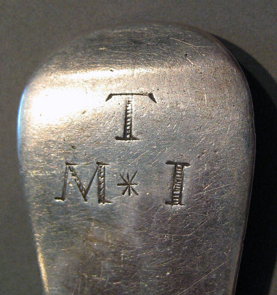 1998.0004.410 Silver Spoon engraving