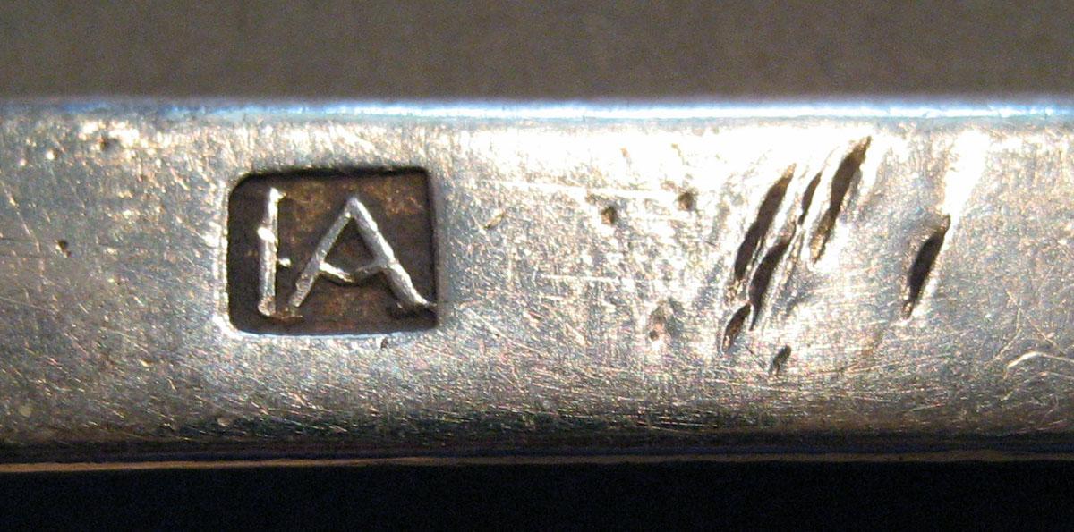 1998.0004.410 Silver Spoon marks