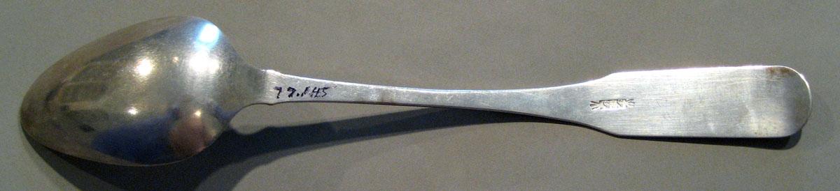 1998.0004.411 Silver Spoon underside