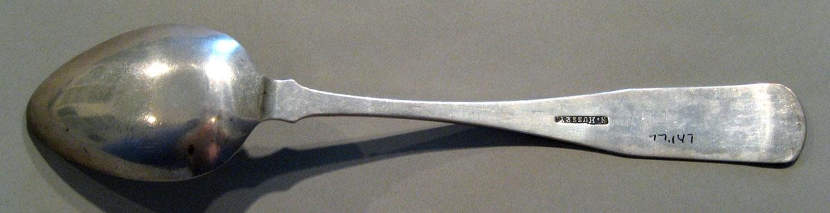 1998.0004.413 Silver Spoon underside