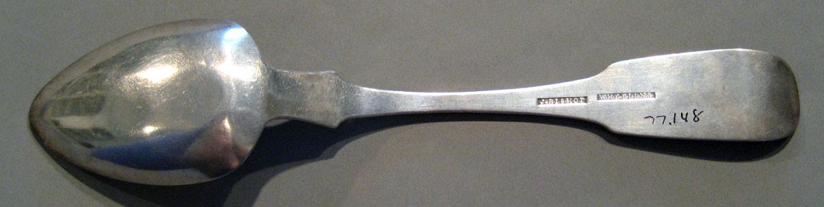 1998.0004.414 Silver Spoon underside