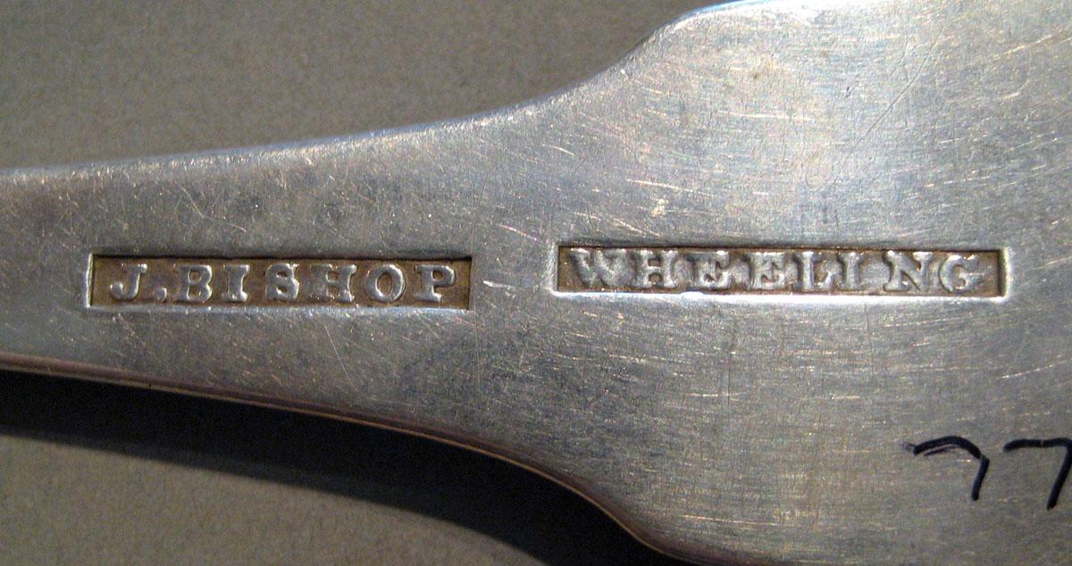1998.0004.414 Silver Spoon marks