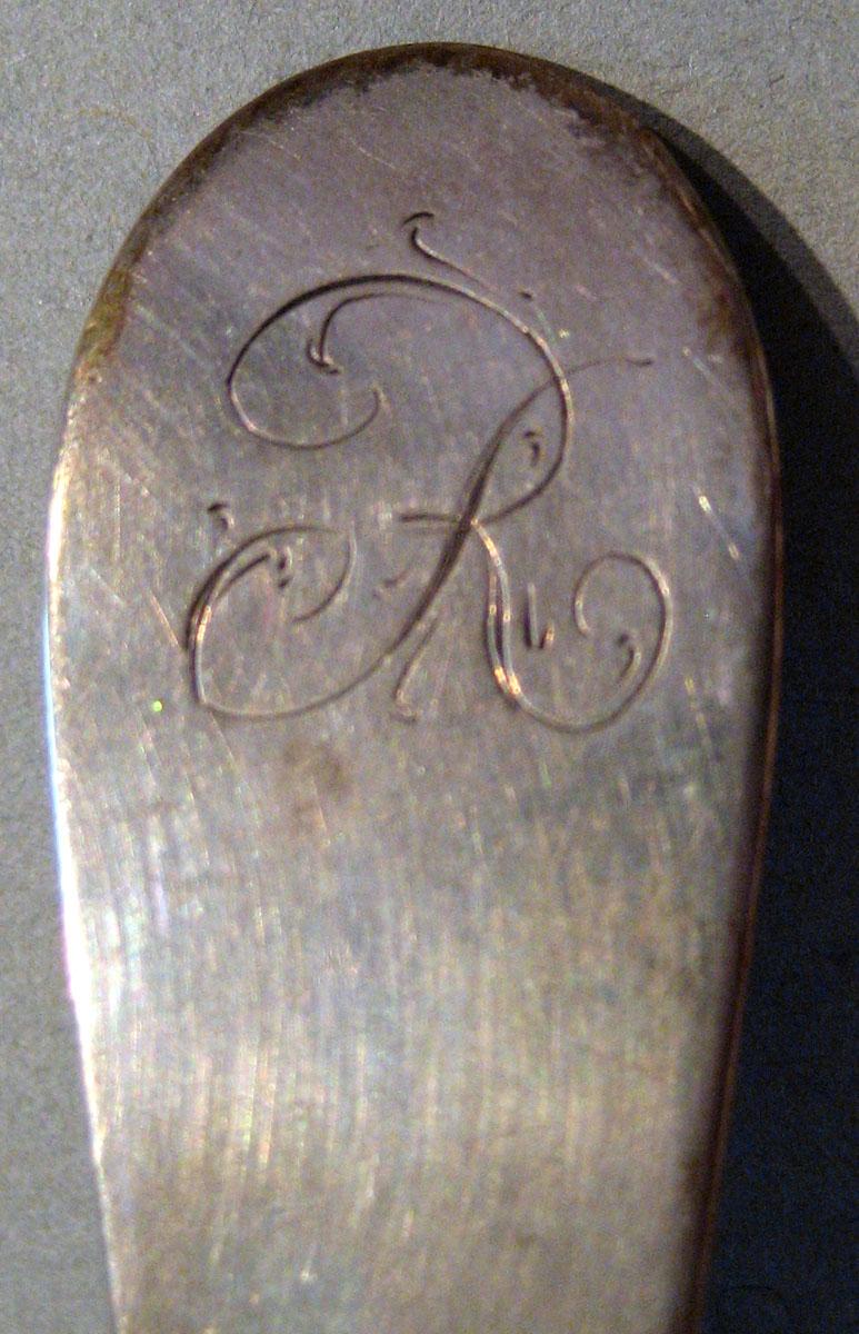 1998.0004.416 Silver Spoon engraving