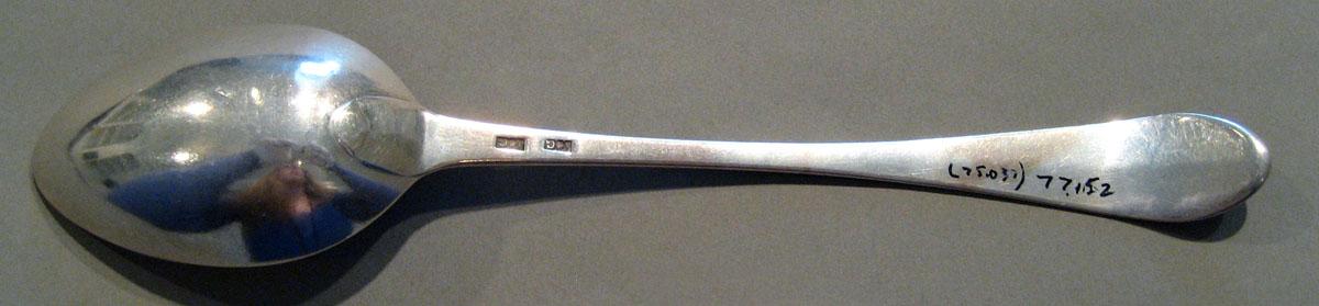 1998.0004.418 Silver Spoon underside