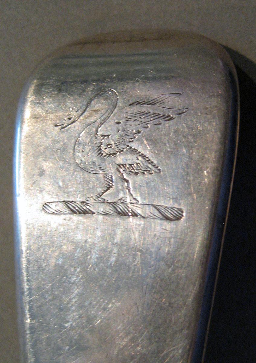 1998.0004.419 Silver Spoon engraving