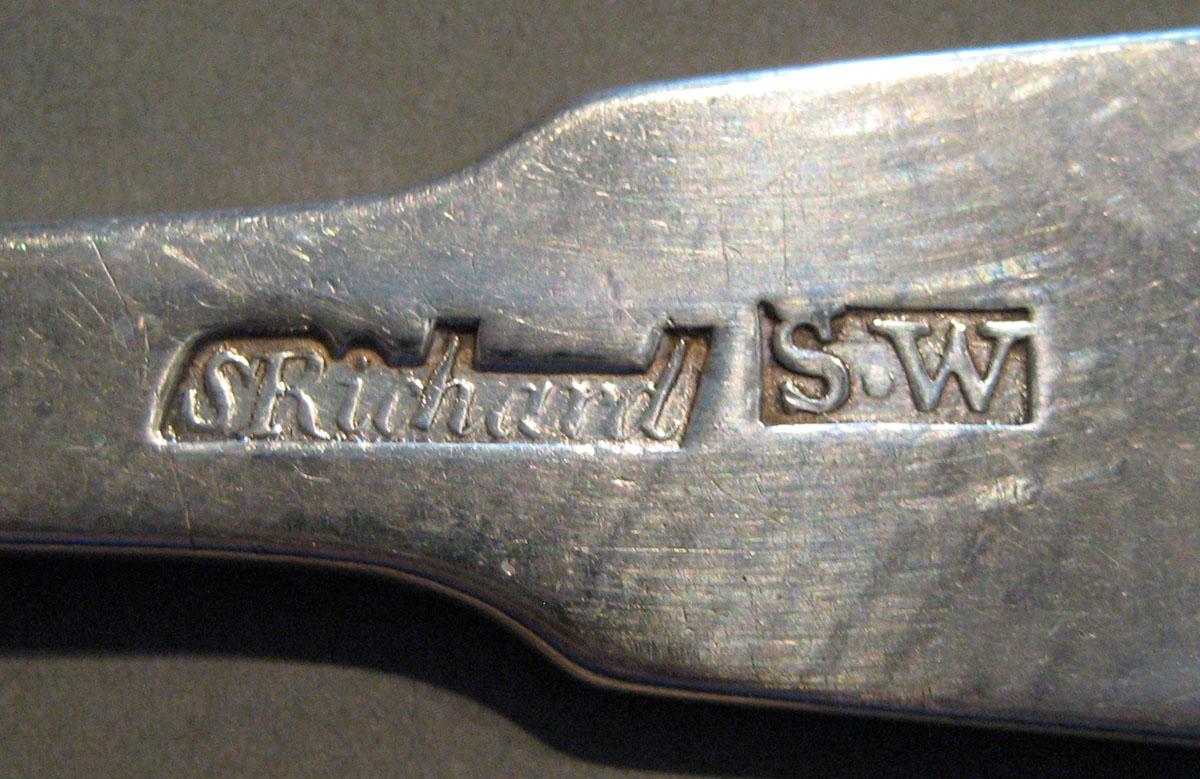 1998.0004.419 Silver Spoon marks