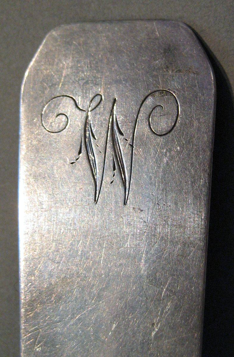 1998.0004.421 Silver Spoon engraving