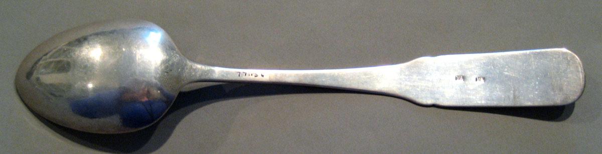 1998.0004.422 Silver Spoon underside