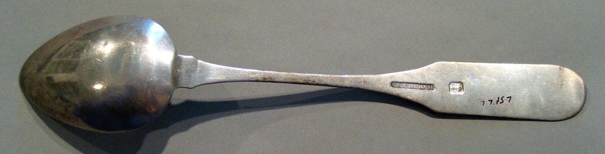 1998.0004.423 Silver Spoon underside