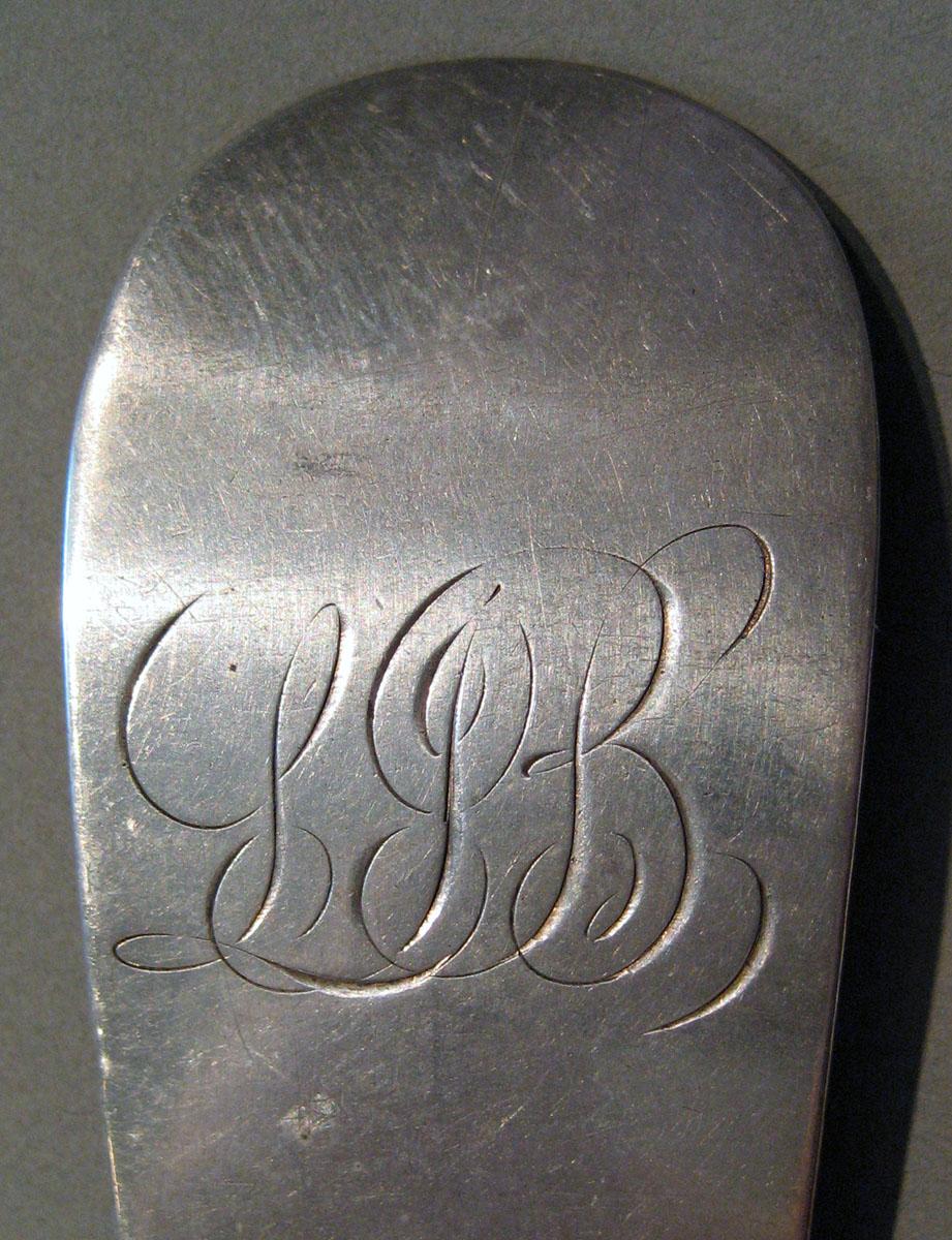1998.0004.425.001 Silver Spoon engraving