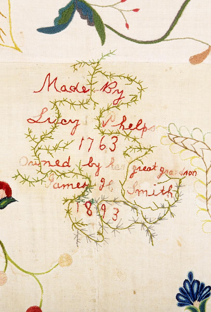 1952.0357.001 Bedcover, Detail