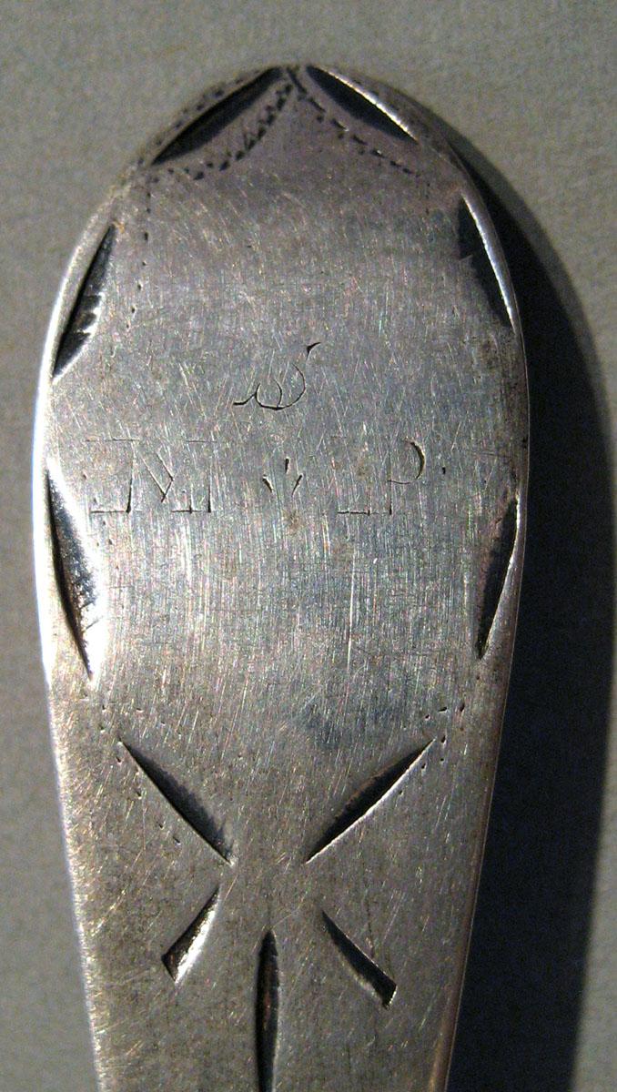 1998.0004.427 Silver Spoon engraving