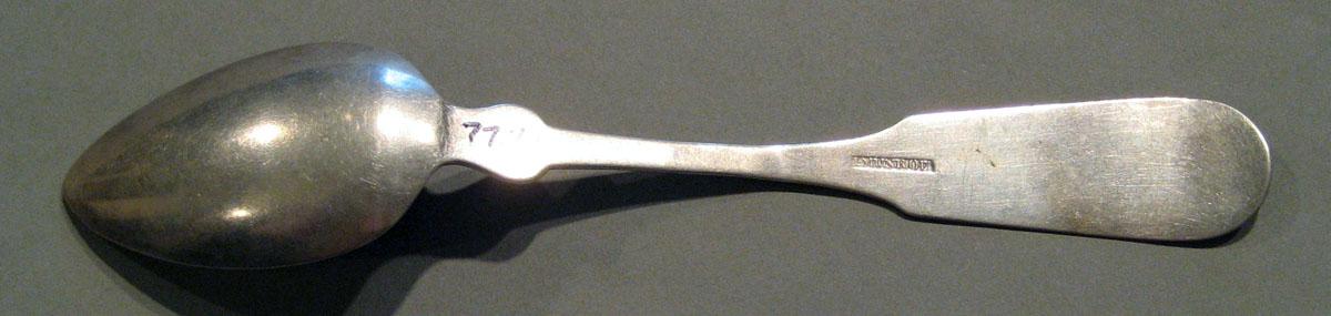 1998.0004.429 Silver Spoon underside