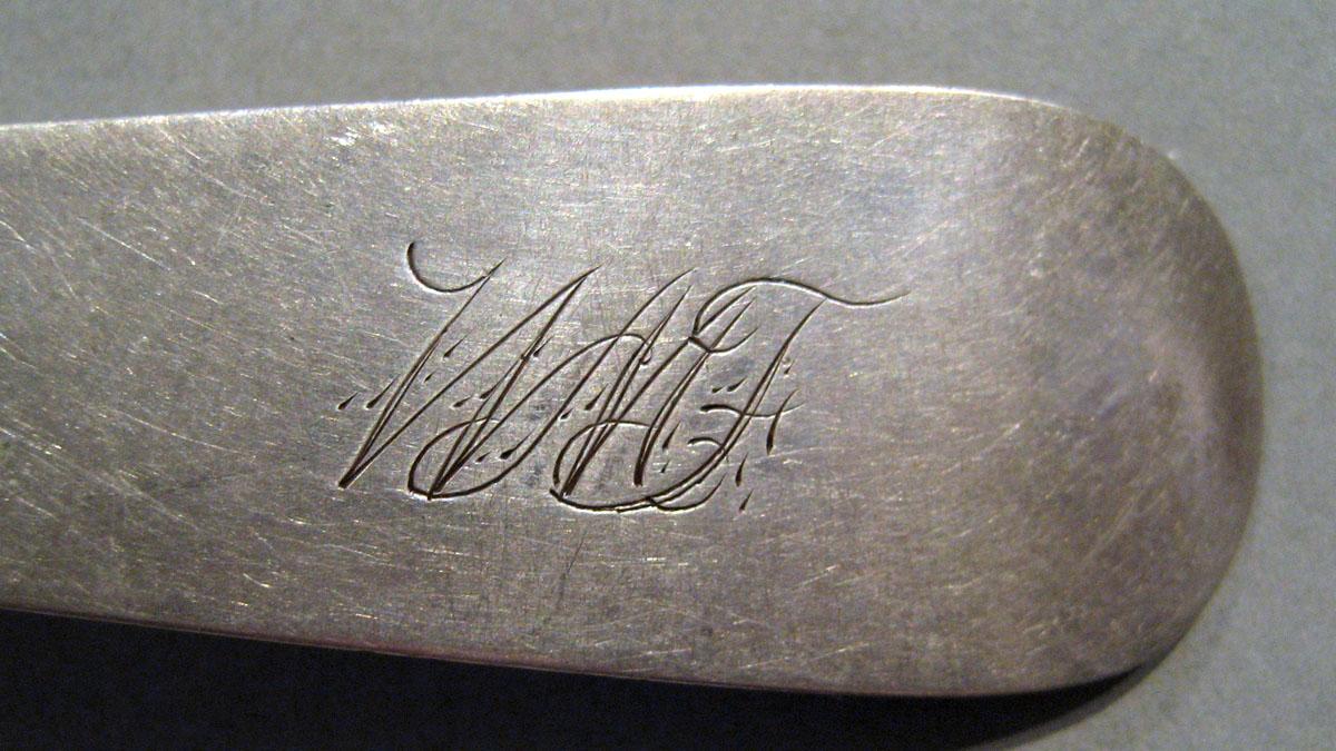 1998.0004.429 Silver Spoon engraving