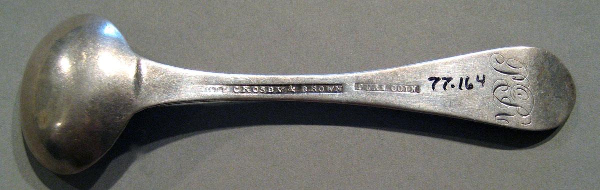 1998.0004.430 Silver Spoon underside