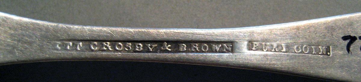 1998.0004.430 Silver Spoon marks
