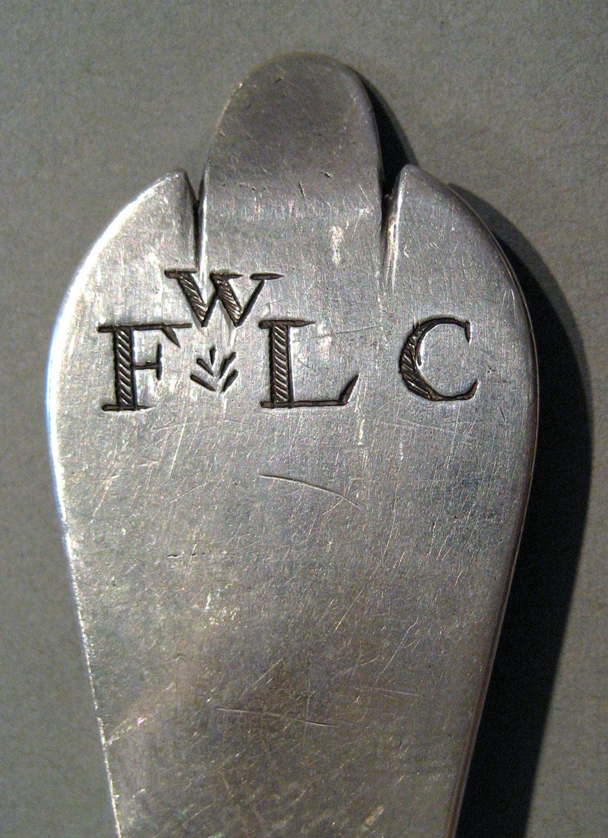 1998.0004.431 Silver Spoon engraving