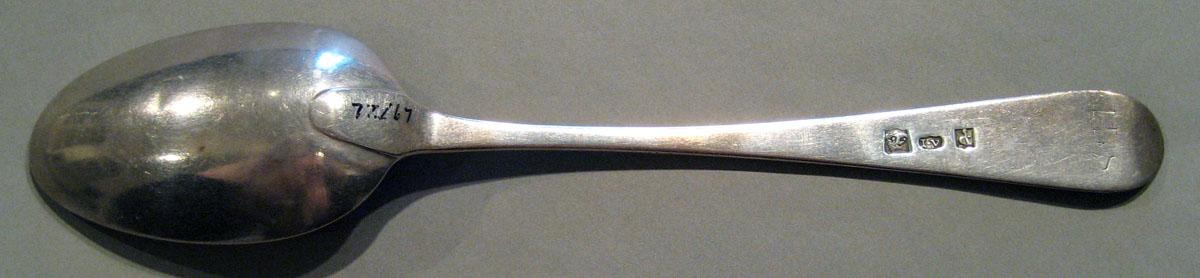 1998.0004.432 Silver Spoon underside