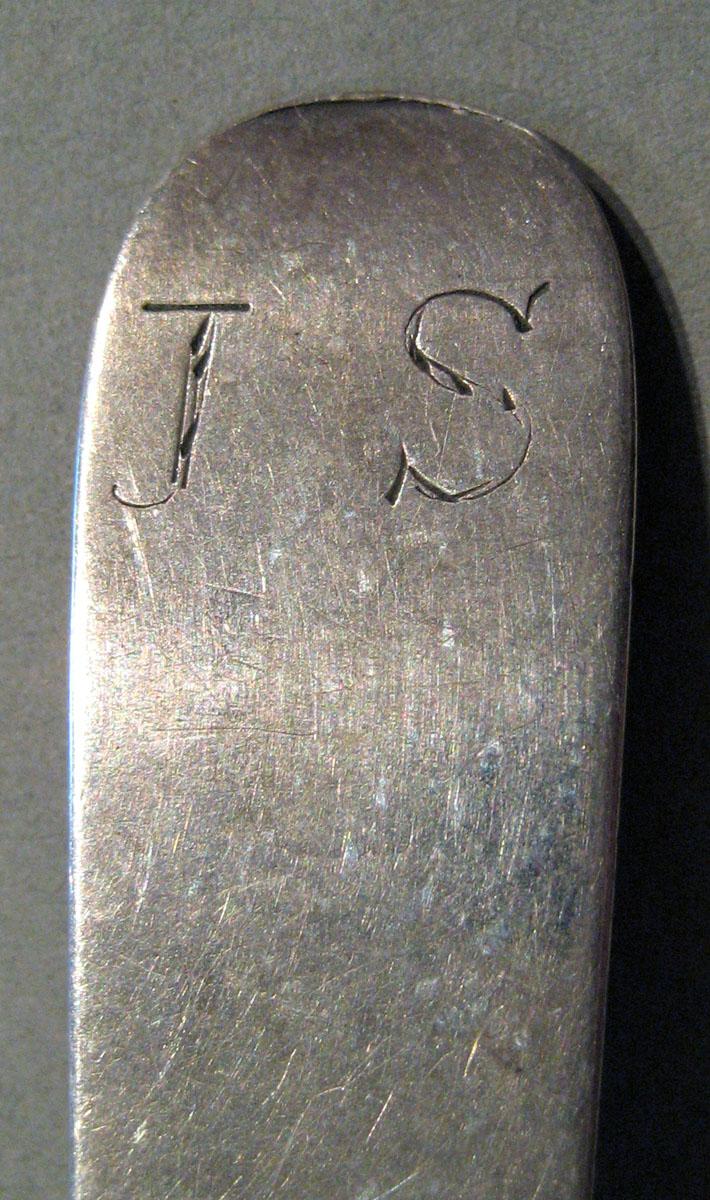 1998.0004.434.002 Silver Spoon engraving