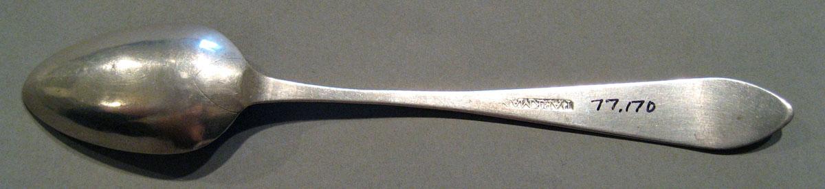 1998.0004.435 Silver Spoon underside
