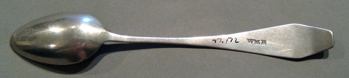 1998.0004.437 Silver Spoon underside