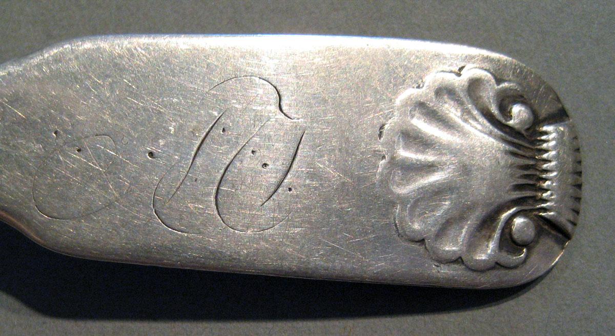 1998.0004.440 Silver Spoon engraving