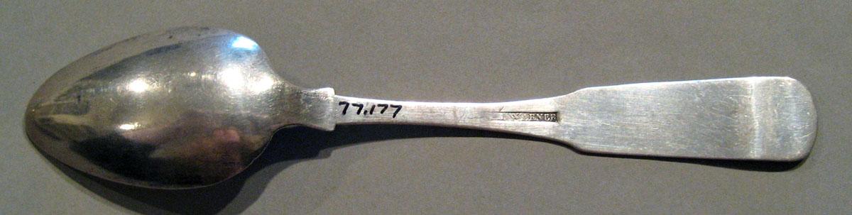 1998.0004.442 Silver Spoon underside