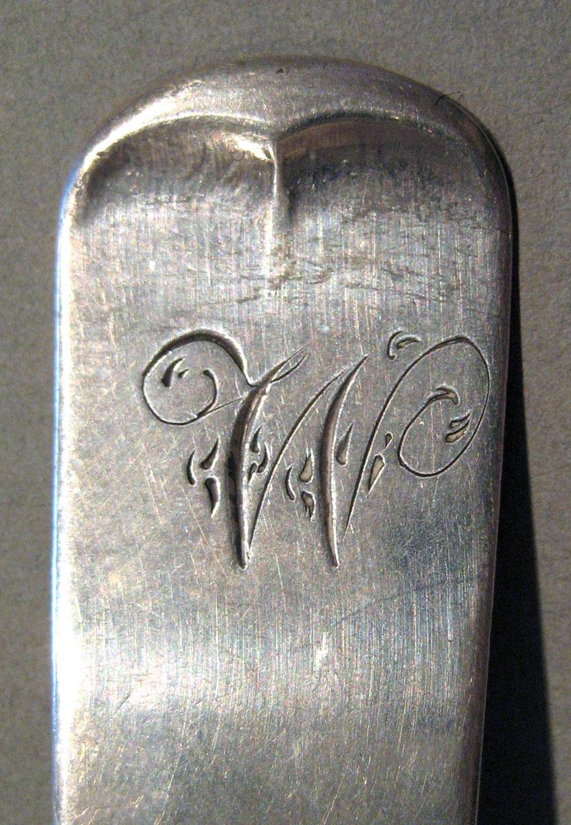 1998.0004.442 Silver Spoon engraving