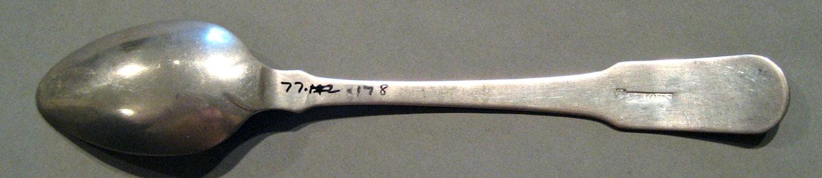 1998.0004.443.001 Silver Spoon underside