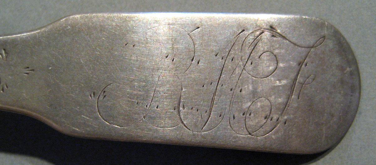 1998.0004.443.001 Silver Spoon engraving
