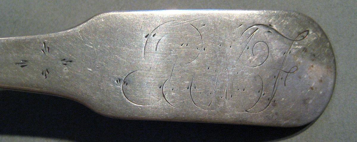 1998.0004.443.002 Silver Spoon engraving