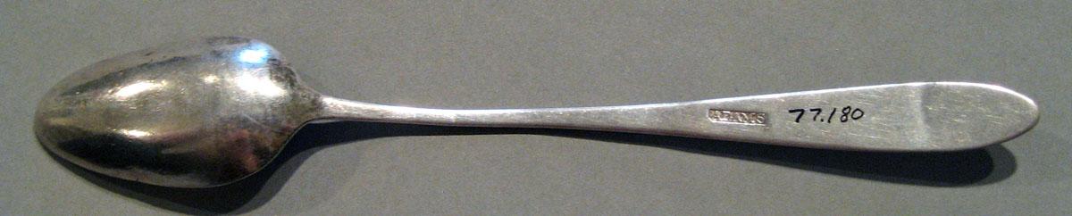 1998.0004.445 Silver Spoon underside