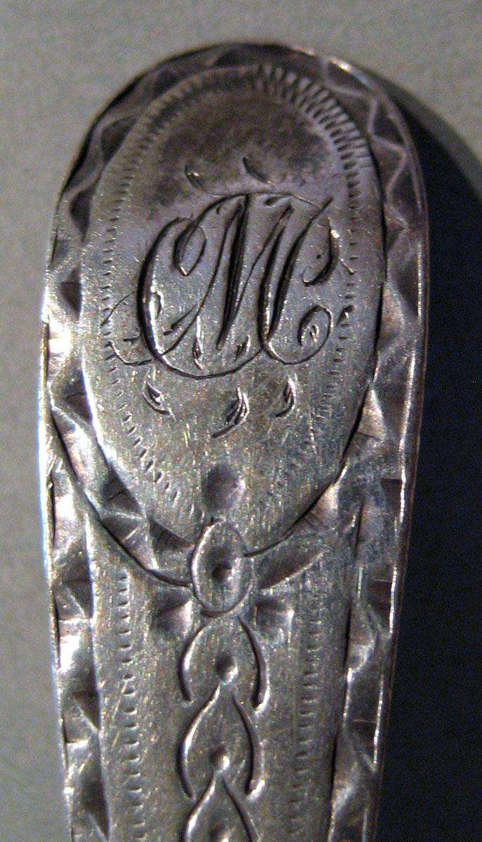 1998.0004.447 Silver Spoon engraving