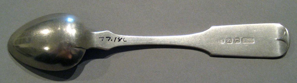 1998.0004.449 Silver Spoon underside