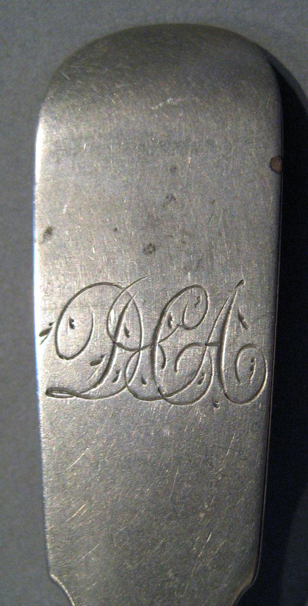 1998.0004.449 Silver Spoon engraving