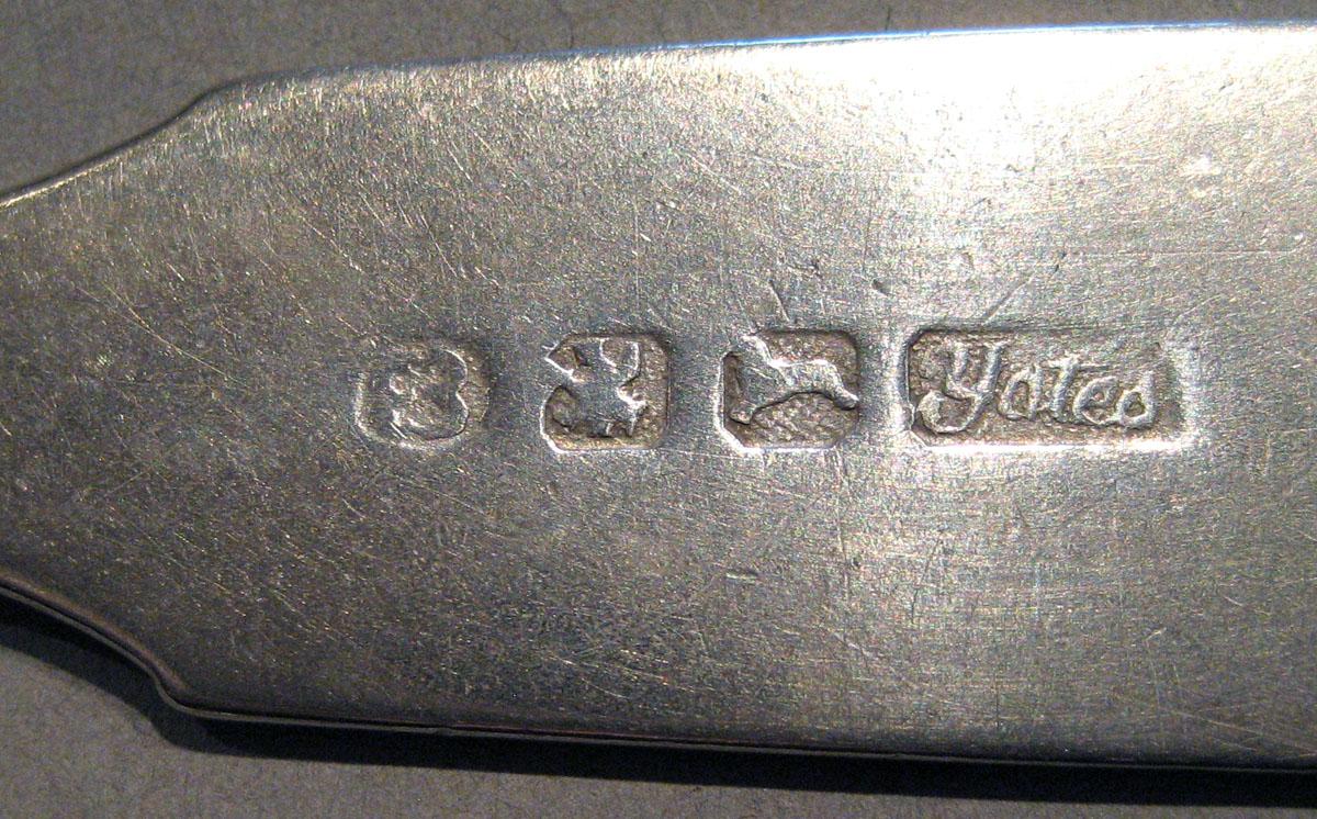 1998.0004.449 Silver Spoon marks