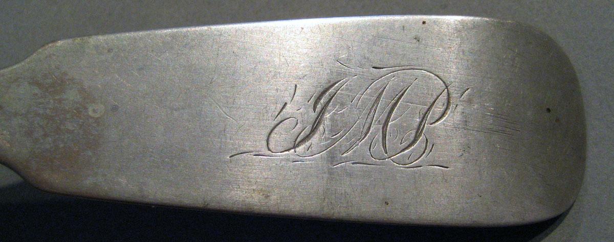 1998.0004.451 Silver Spoon engraving