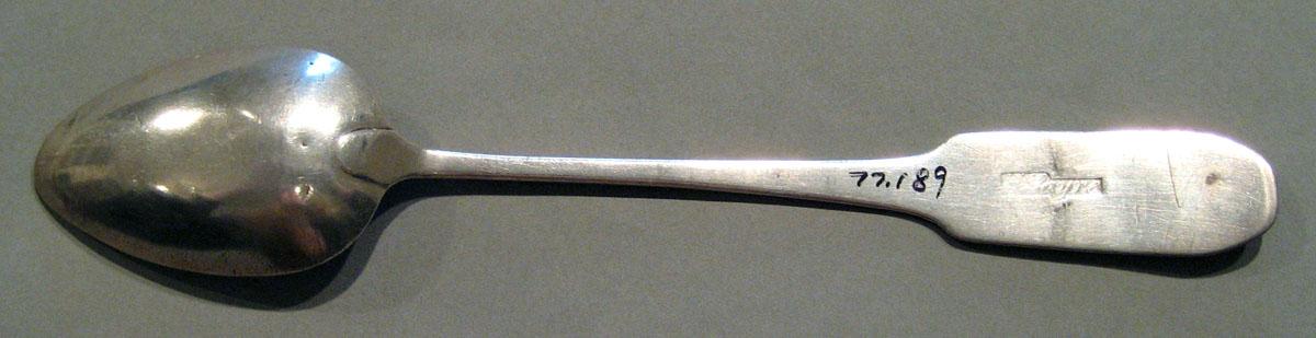 1998.0004.452 Silver Spoon underside
