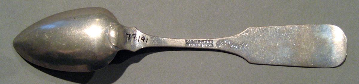 1998.0004.455 Silver Spoon underside