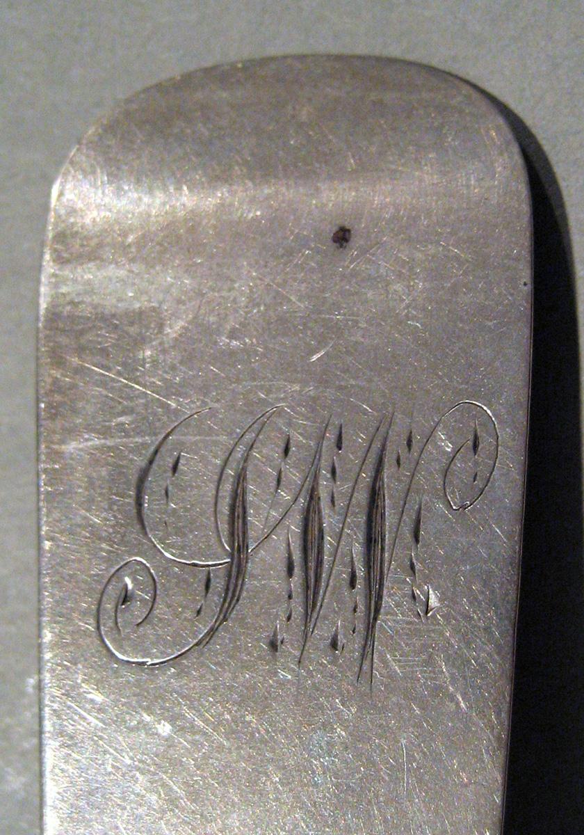 1998.0004.455 Silver Spoon engraving