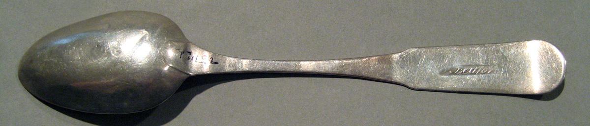 1998.0004.456 Silver Spoon underside