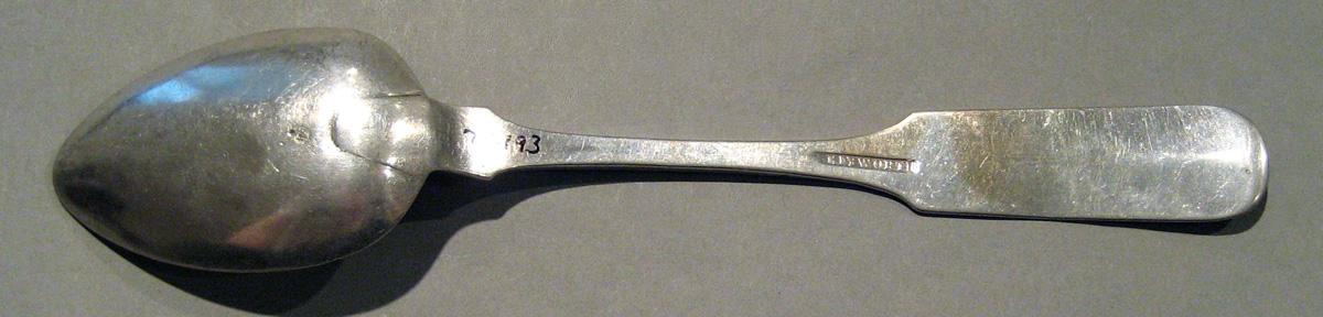 1998.0004.457 Silver Spoon underside