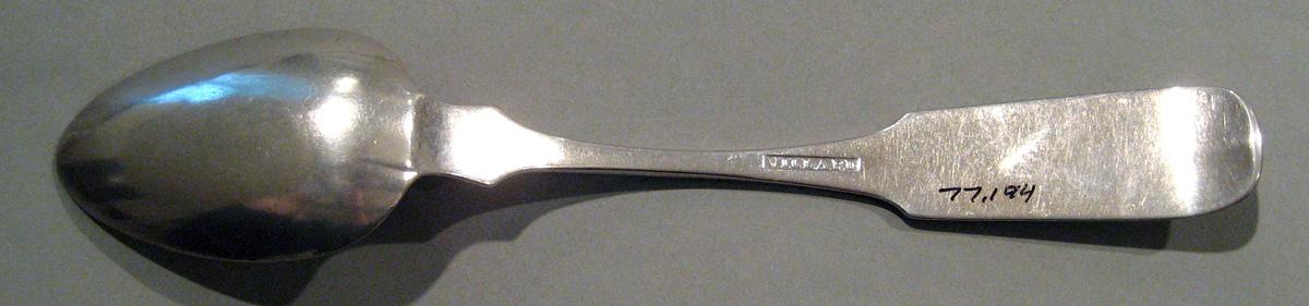 1998.0004.458 Silver Spoon underside