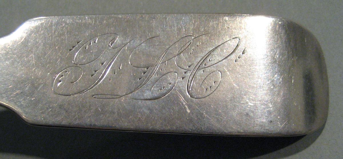1998.0004.458 Silver Spoon engraving