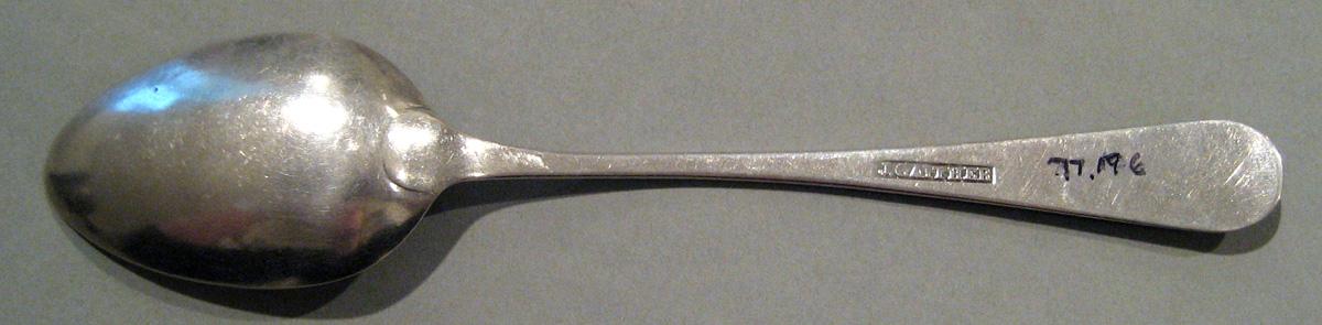 1998.0004.460 Silver Spoon underside