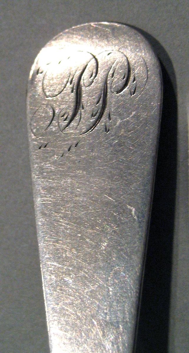 1998.0004.460 Silver Spoon engraving