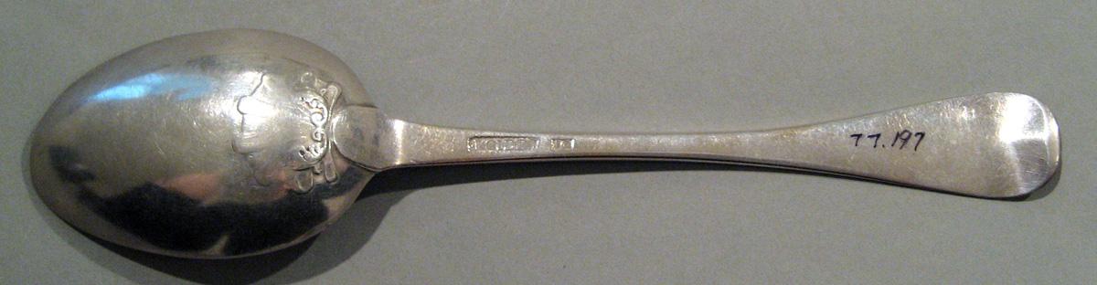 1998.0004.461 Silver Spoon underside