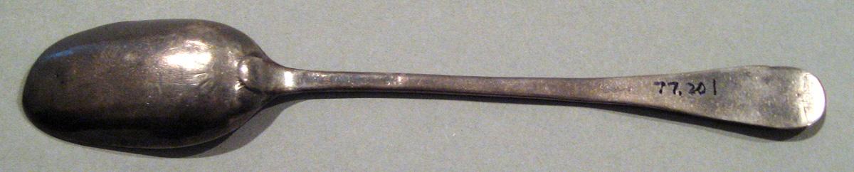 1998.0004.464 Silver Spoon underside